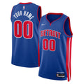 Detroit Pistons Nike Unisex Swingman Custom Jersey Blue product image 1