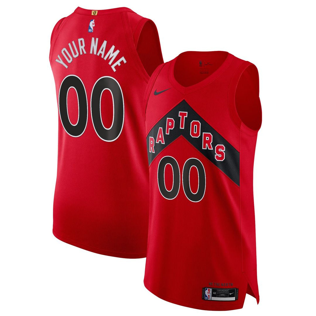 Toronto Raptors Nike 2020/21 Authentic Custom Jersey Red product image 1