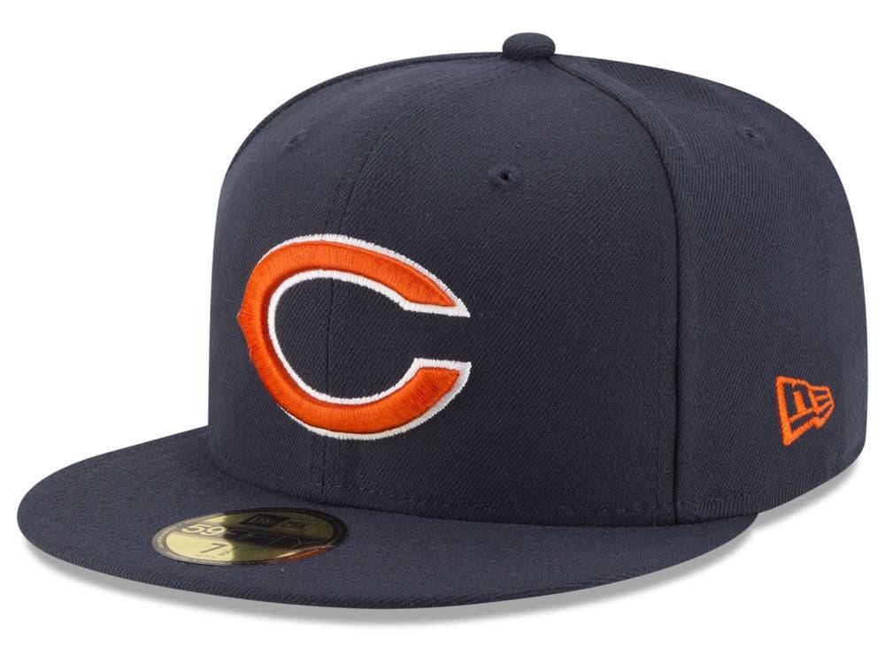 Chicago Bears New Era NFL Team Basic Secondary Logo 59FIFTY Cap product image 1, provided for visual reference and product