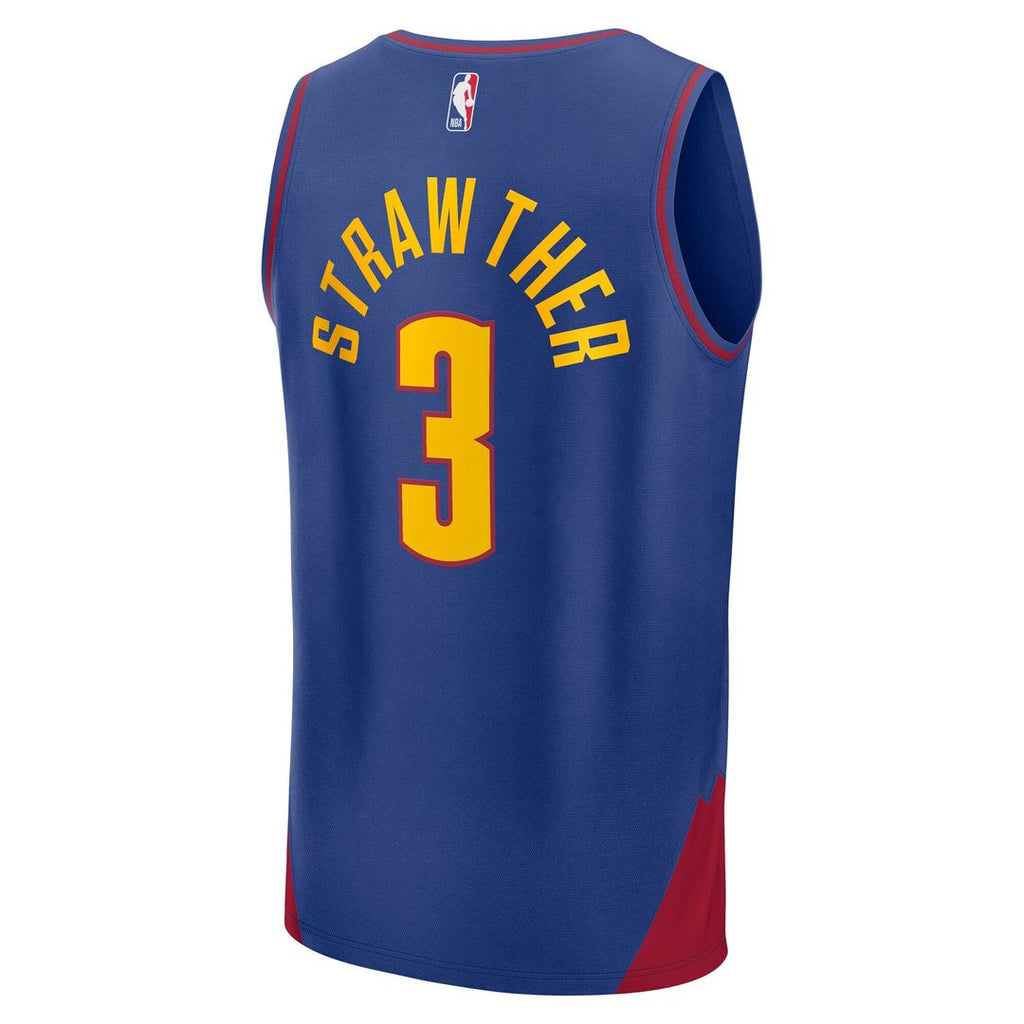 Denver Nuggets Julian Strawther Fanatics Fast Break Replica product image 3