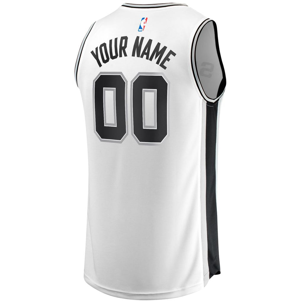 San Antonio Spurs Fanatics Fast Break Custom Replica Jersey product image 3