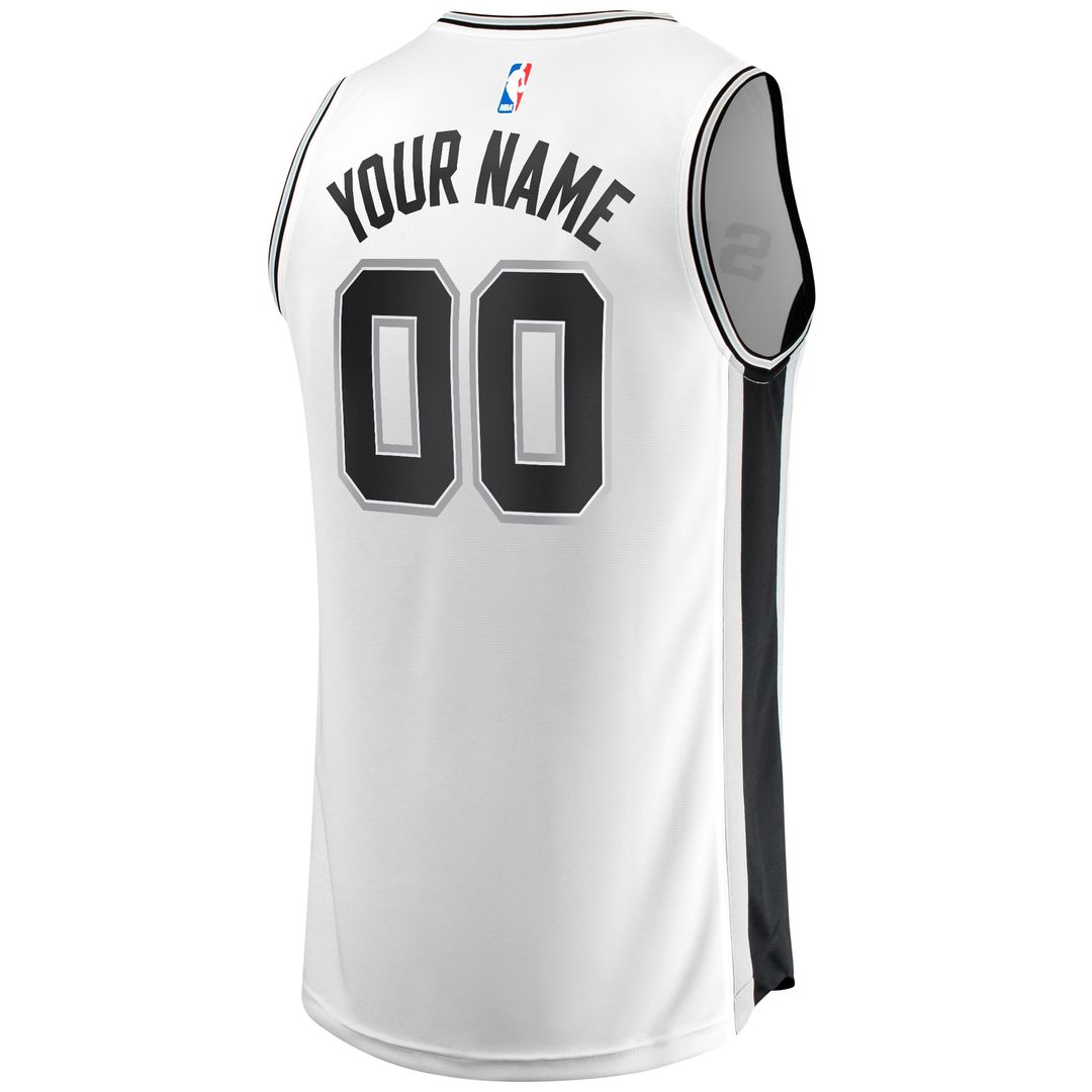 San Antonio Spurs Fanatics Fast Break Custom Replica Jersey product image 3