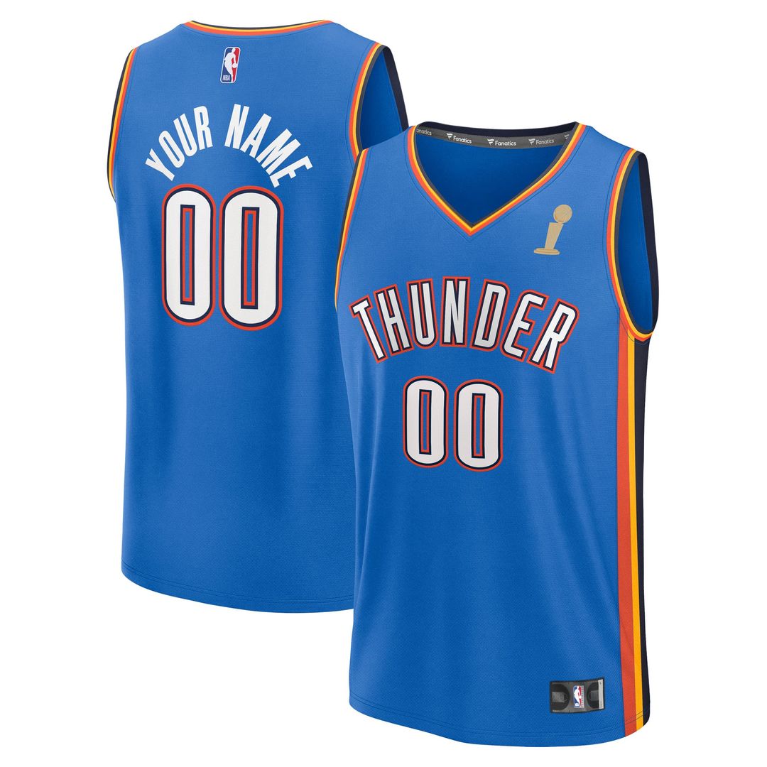 Oklahoma City Thunder Fanatics Youth Blue 2025 NBA Finals product image 1