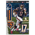 Chicago Bears Alshon Jeffery Decal 11x17 Multi Use Decals product image 1, provided for visual reference and product detail