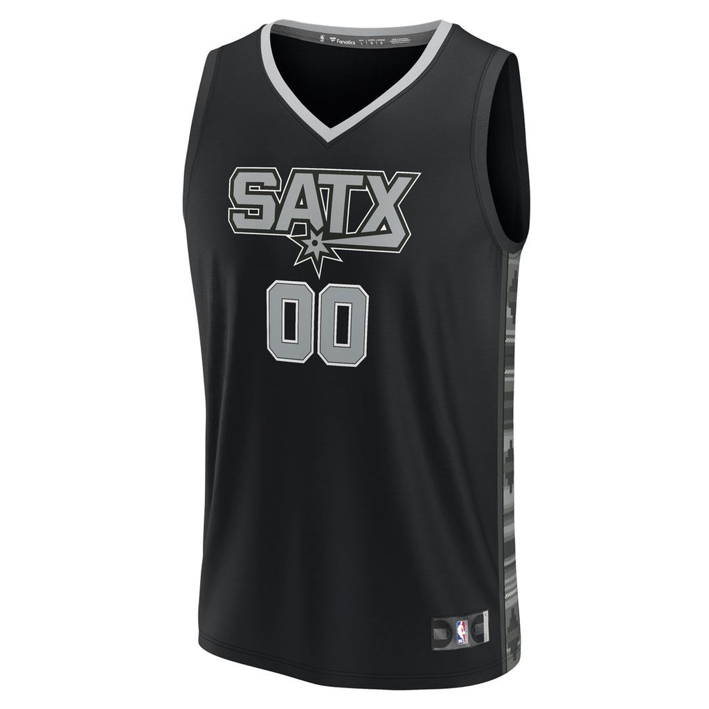 San Antonio Spurs Fanatics Fast Break Custom Replica Jersey product image 2