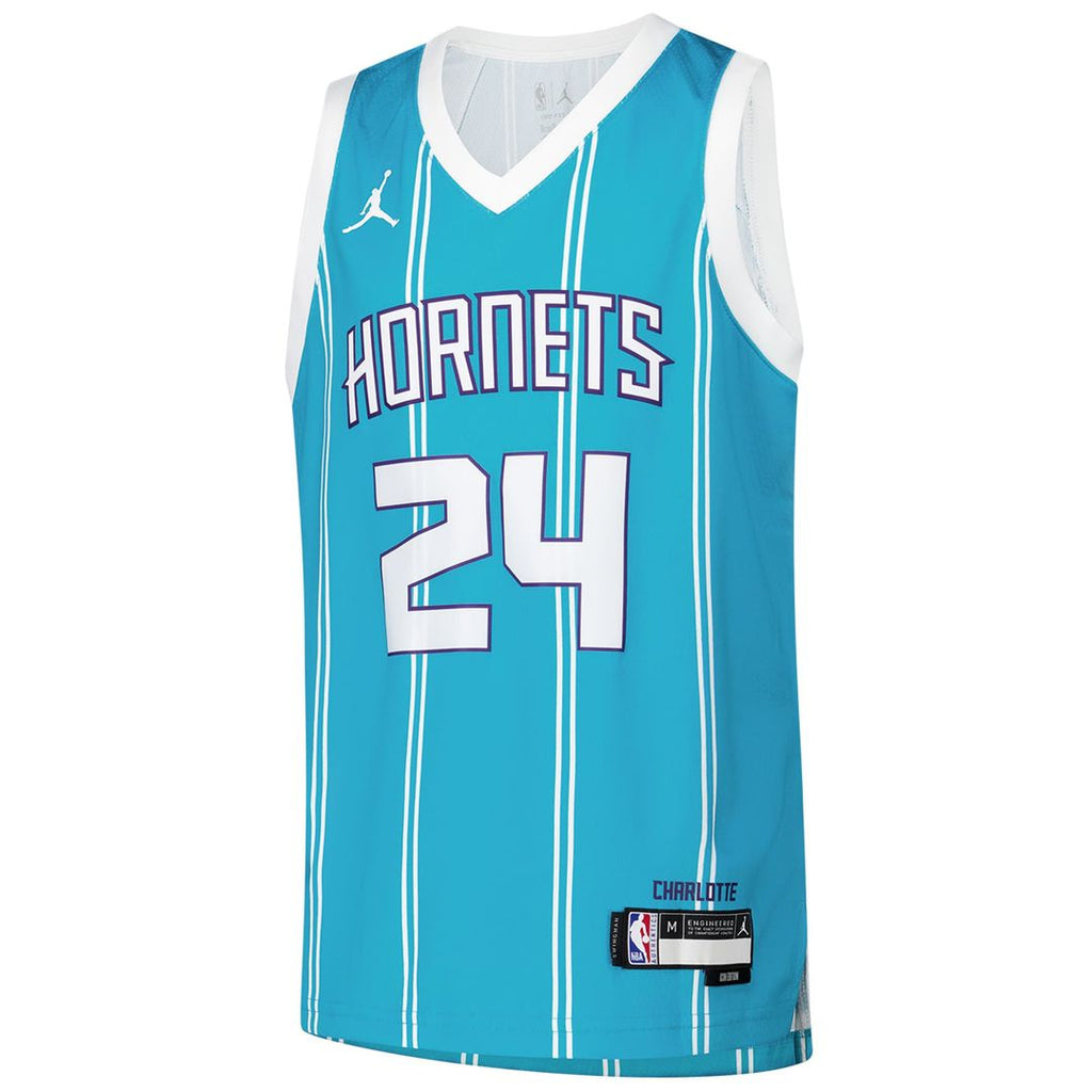 Charlotte Hornets Brandon Miller Nike Youth Swingman Jersey product image 2