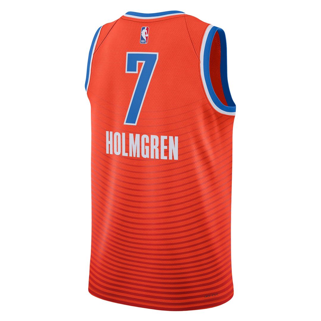 Oklahoma City Thunder Chet Holmgren Jordan Brand Unisex product image 3