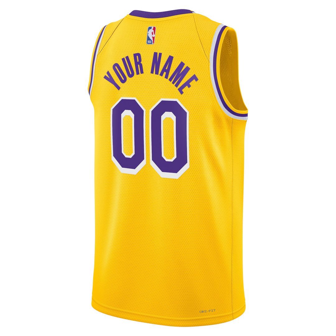 Los Angeles Lakers Nike Unisex Swingman Custom Jersey White product image 9