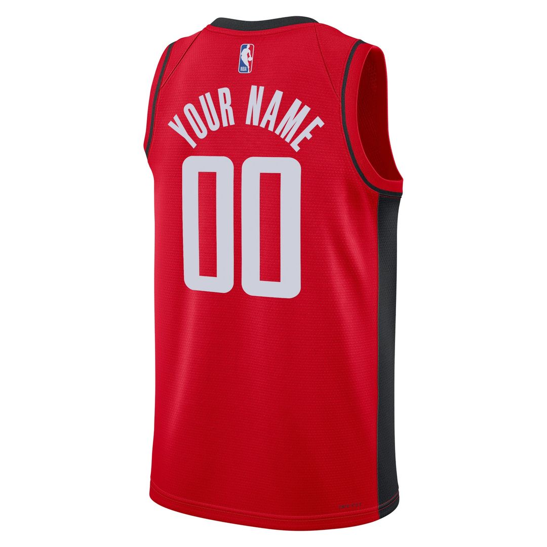 Houston Rockets Nike Unisex Swingman Custom Jersey White product image 9