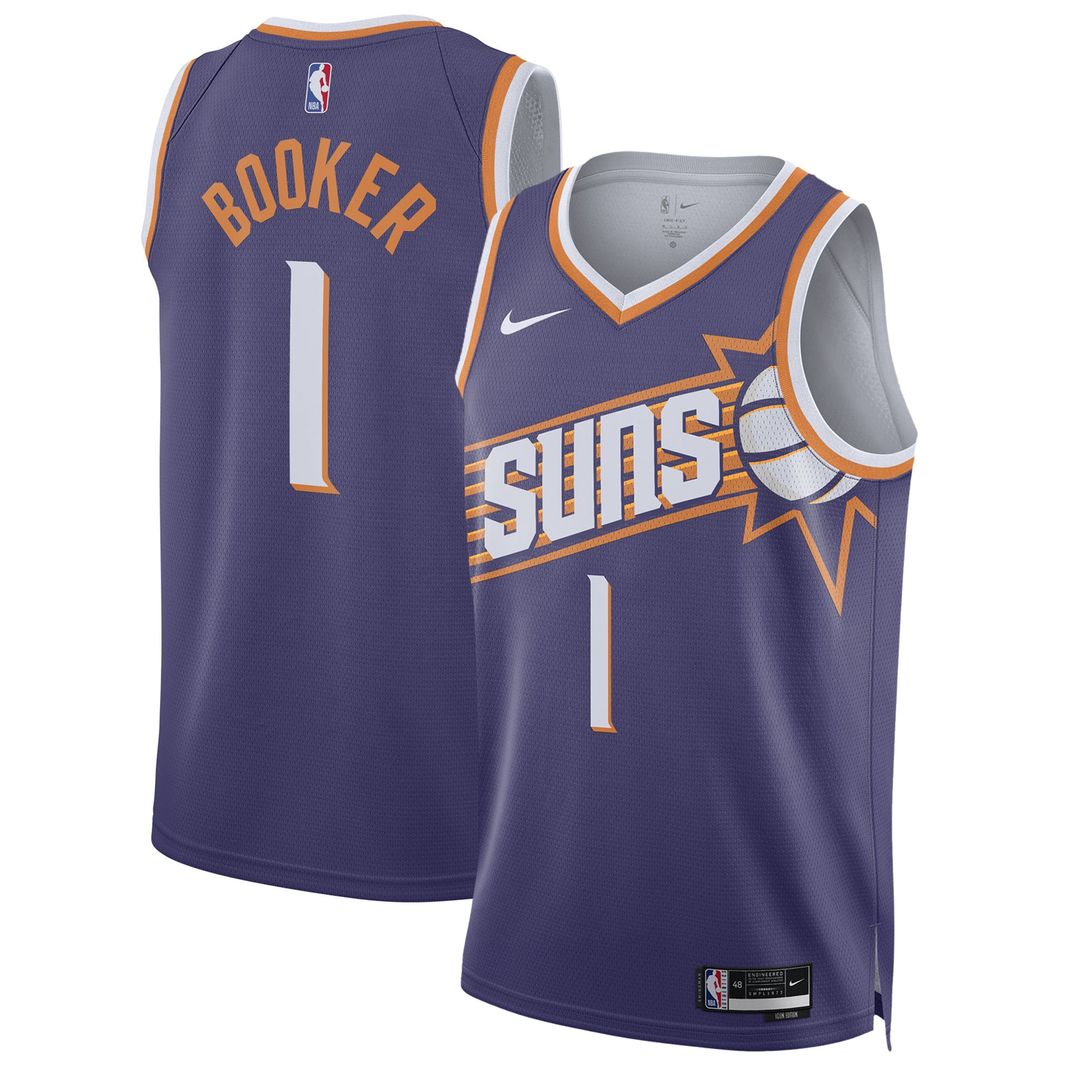 Phoenix Suns Devin Booker Nike Unisex Swingman Jersey product image 1