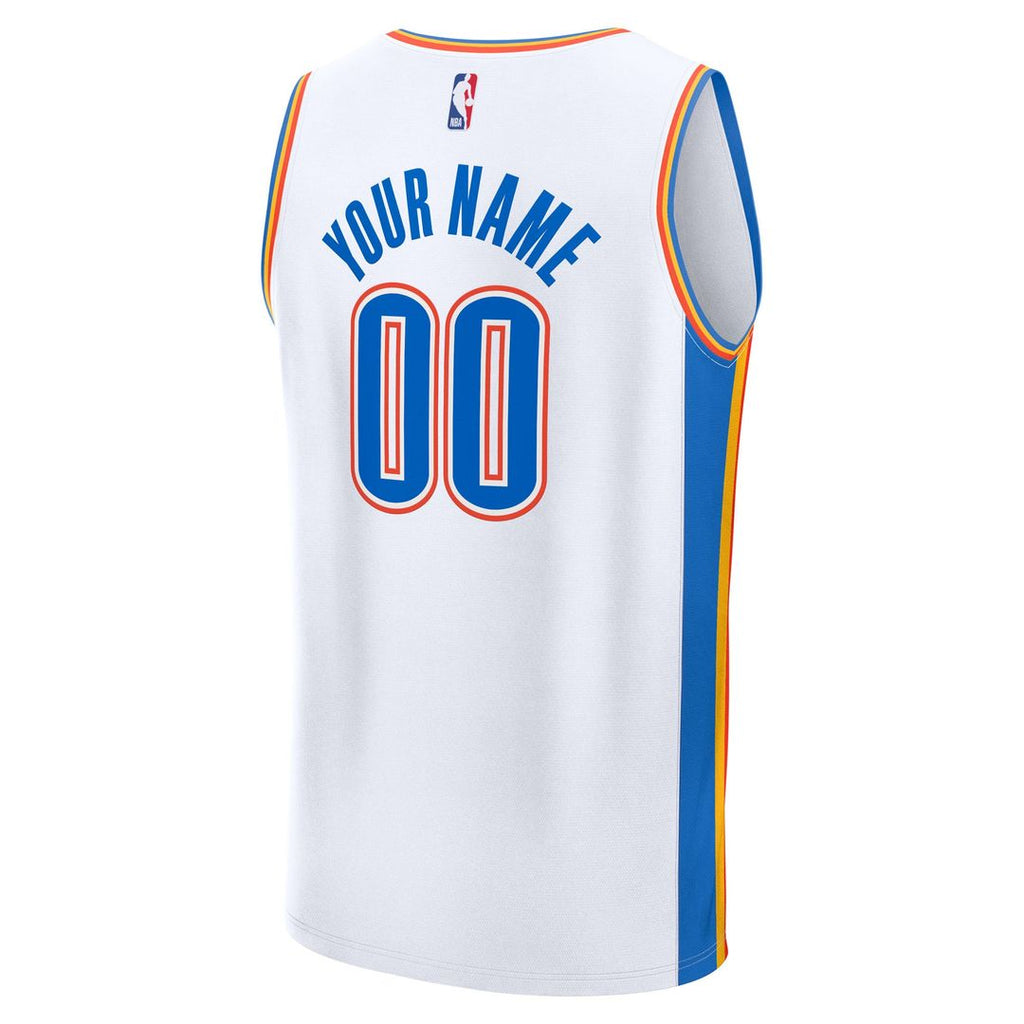 Oklahoma City Thunder Fanatics Fast Break Custom Jersey product image 3