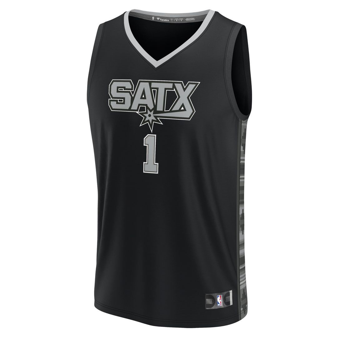 San Antonio Spurs Victor Wembanyama Fanatics Youth Fast product image 2