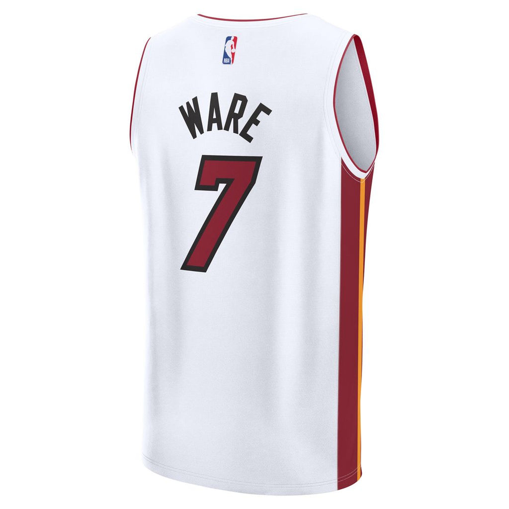 Miami Heat Kel'el Ware Fanatics Youth Fast Break Replica product image 3