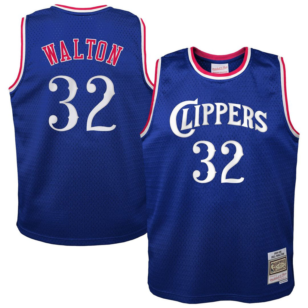 LA Clippers Bill Walton Mitchell & Ness Youth 1984/85 product image 1