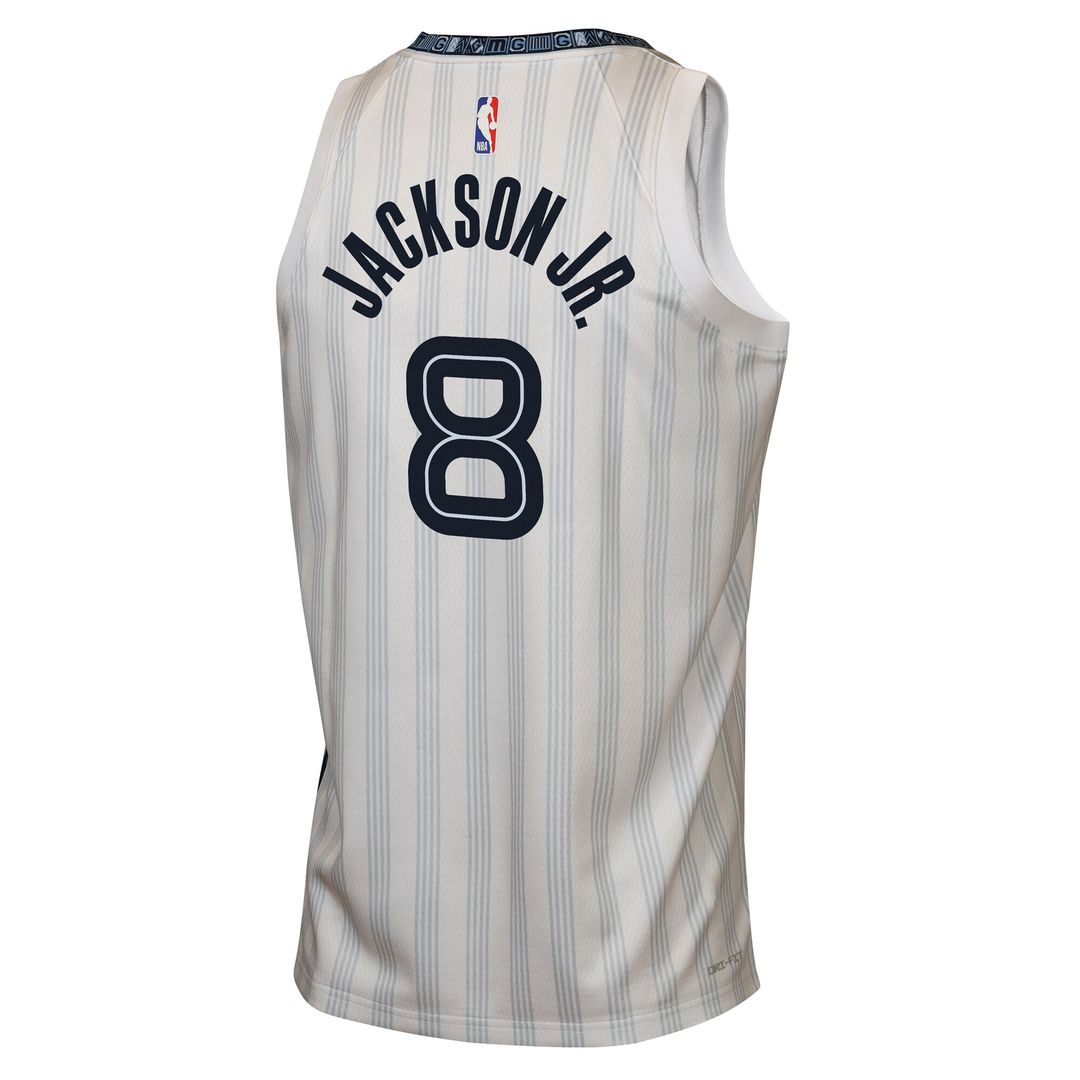Memphis Grizzlies Jaren Jackson Jr. Nike Youth 2025/26 City product image 3