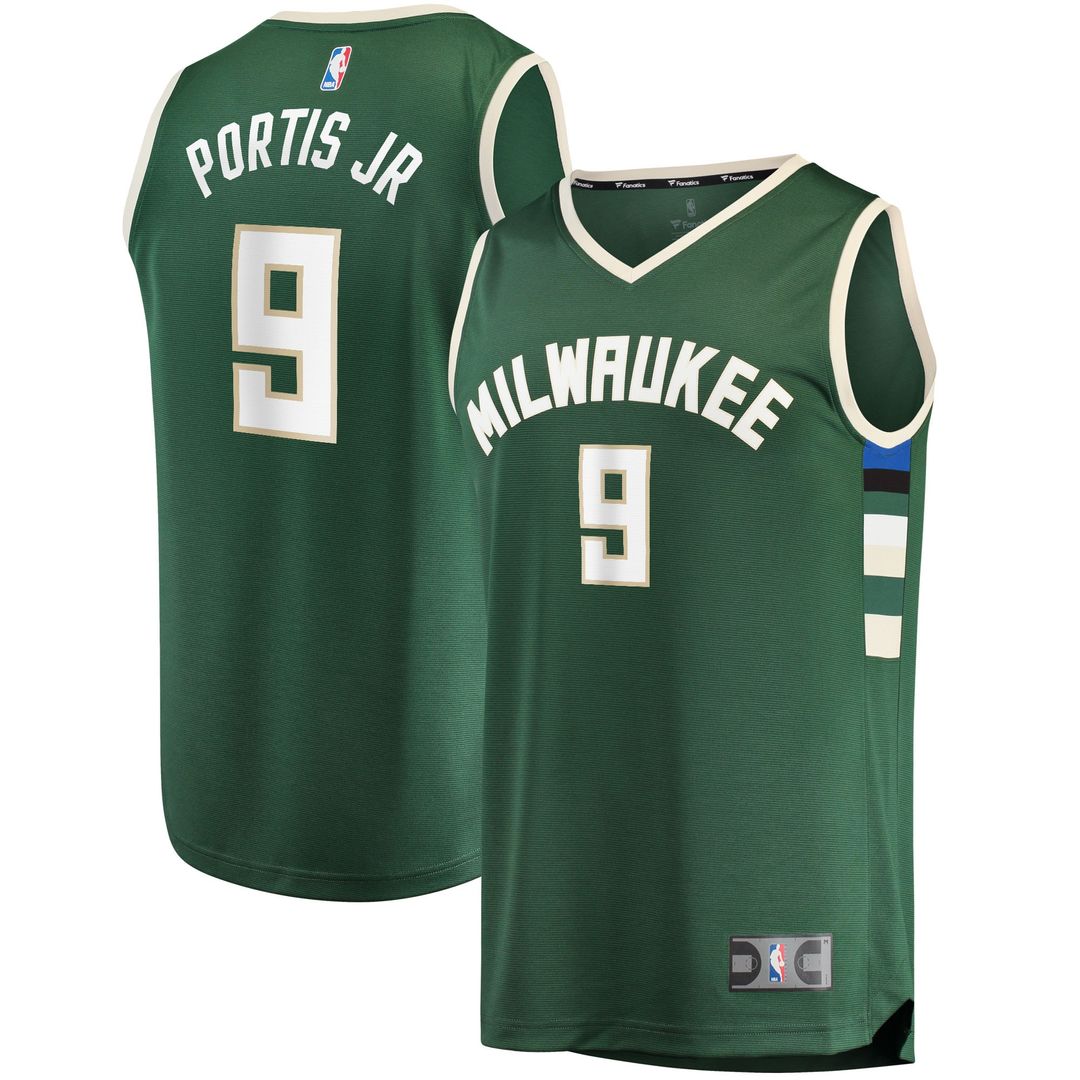 Milwaukee Bucks Bobby Portis Fanatics Fast Break Replica product image 1