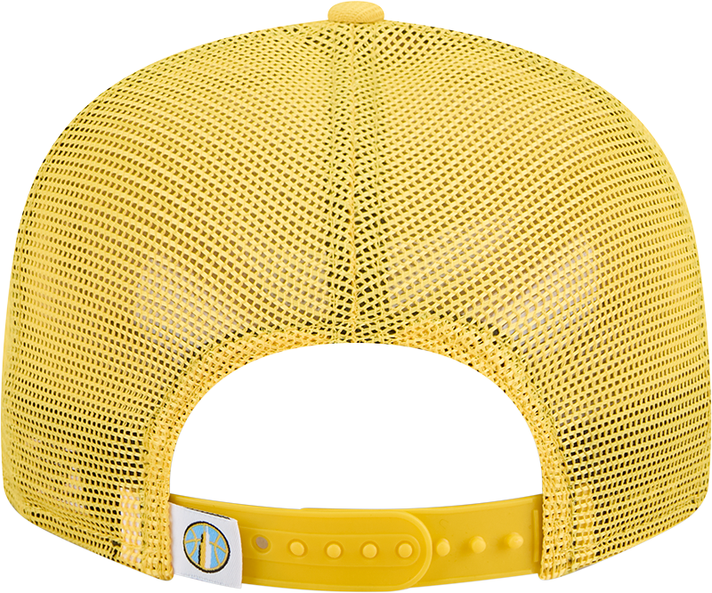 Chicago Sky New Era Yellow Trucker 9FIFTY Snapback Hat product image 6, provided for visual reference and product detail