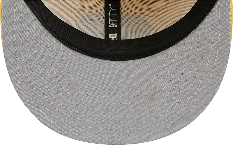 Chicago Sky New Era Yellow Trucker 9FIFTY Snapback Hat product image 7, provided for visual reference and product detail