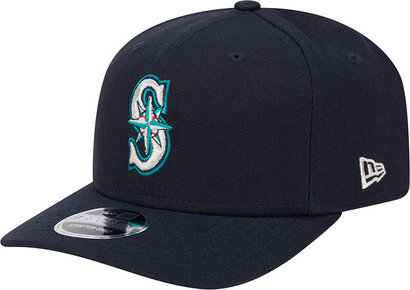 Seattle Mariners New Era Home Navy 9SEVENTY Adjustable Hat-Player Replica product image 1, provided for visual reference and