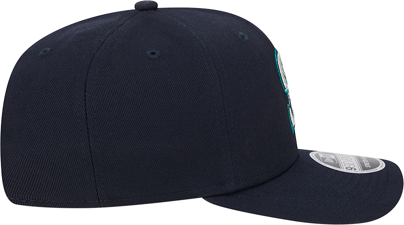 Seattle Mariners New Era Home Navy 9SEVENTY Adjustable Hat-Player Replica product image 6, provided for visual reference and