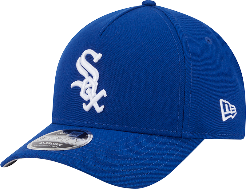 Chicago White Sox Blue Primary Logo 9FORTY A-Frame M-Crown Adjustable Hat product image 1, provided for visual reference and