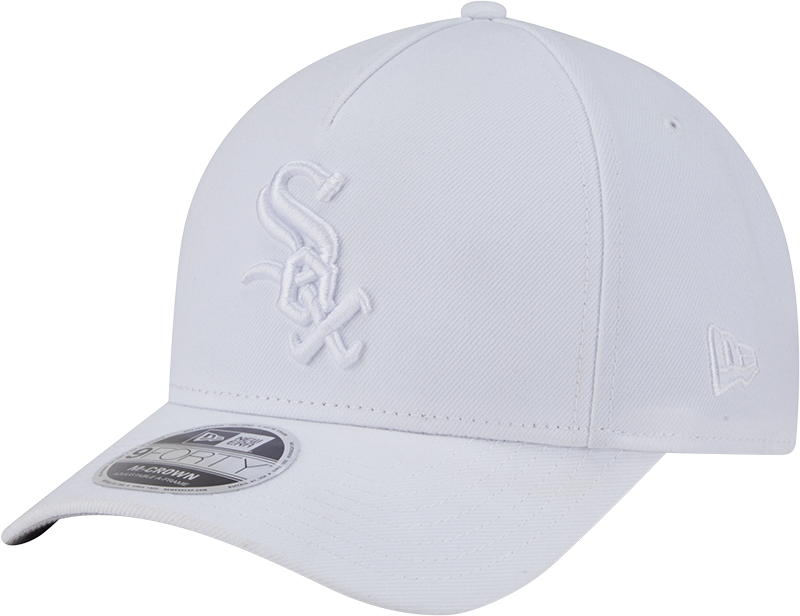 Chicago White Sox Tonal White Primary Logo 9FORTY A-Frame M-Crown Adjustable Hat product image 1, provided for visual