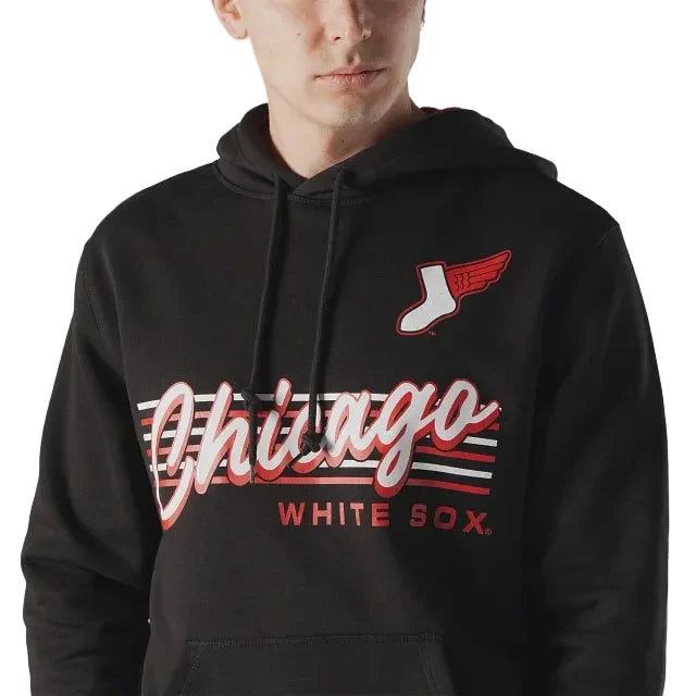 Mens Chicago White Sox New Era City Connect Black Hoodie product image 4, provided for visual reference and product detail