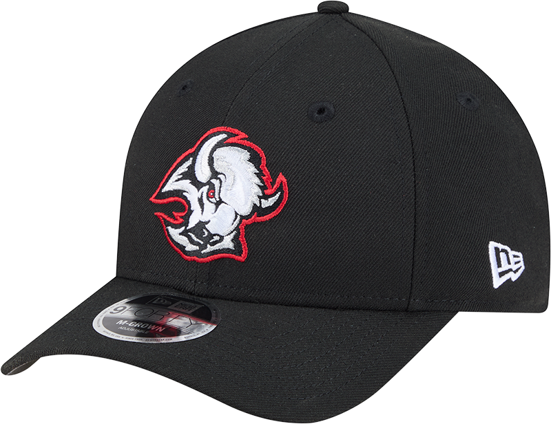 Buffalo Sabres Black New Era 9FORTY M-Crown Adjustable Hat for Men product image 1, provided for visual reference and