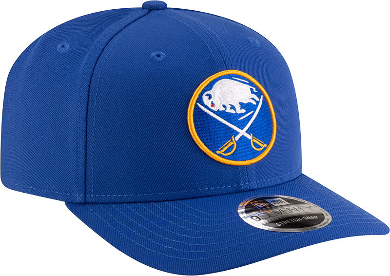Buffalo Sabres Blue New Era 9SEVENTY Adjustable Hat for Men product image 3, provided for visual reference and product