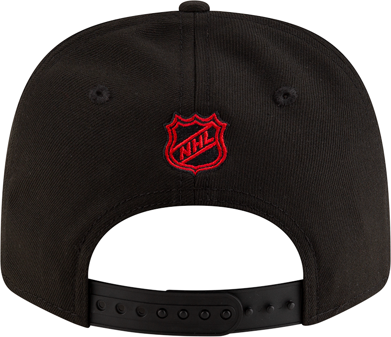 Buffalo Sabres Black New Era 9SEVENTY Adjustable Hat for Men product image 4, provided for visual reference and product