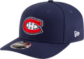 Montreal Canadiens Blue New Era 9SEVENTY Adjustable Hat for Men product image 1, provided for visual reference and product