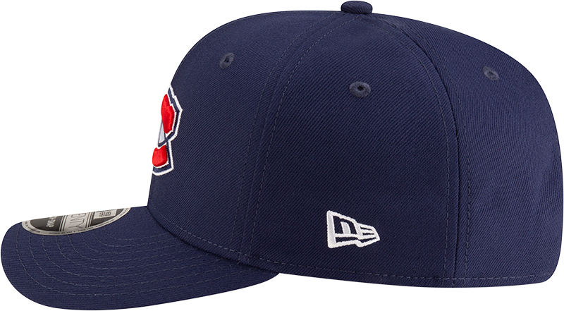 Montreal Canadiens Blue New Era 9SEVENTY Adjustable Hat for Men product image 7, provided for visual reference and product