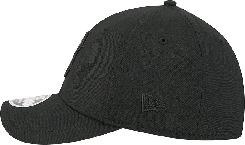 Boston Red Sox M-Crown 39Thirty Tonal Black Flex Fit Hat product image 7, provided for visual reference and product detail