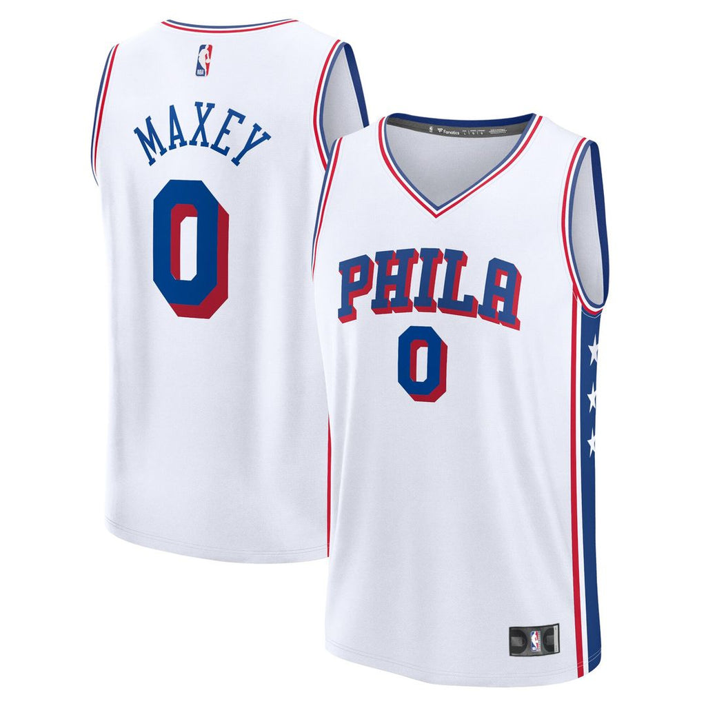 Philadelphia 76ers Tyrese Maxey Fanatics Fast Break Replica product image 1