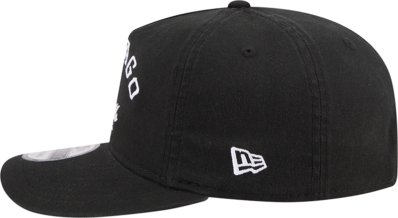 Chicago Bulls New Era Stacked Black 19TWENTY Adjustable Hat for Men product image 7, provided for visual reference and