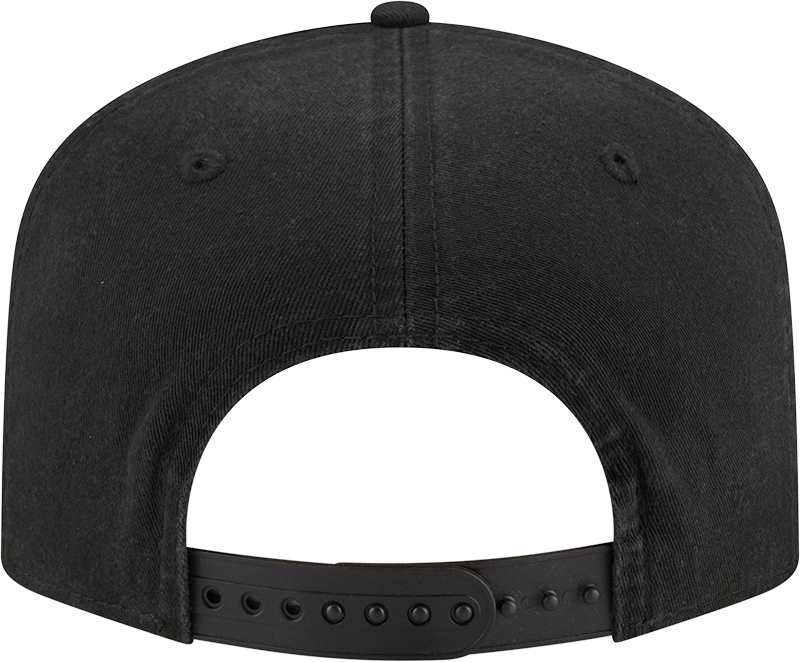 Chicago Bulls New Era Stacked Black 19TWENTY Adjustable Hat for Men product image 4, provided for visual reference and