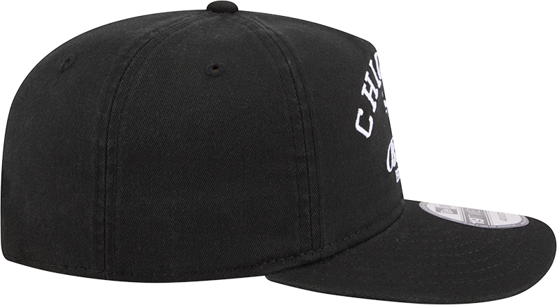 Chicago Bulls New Era Stacked Black 19TWENTY Adjustable Hat for Men product image 6, provided for visual reference and