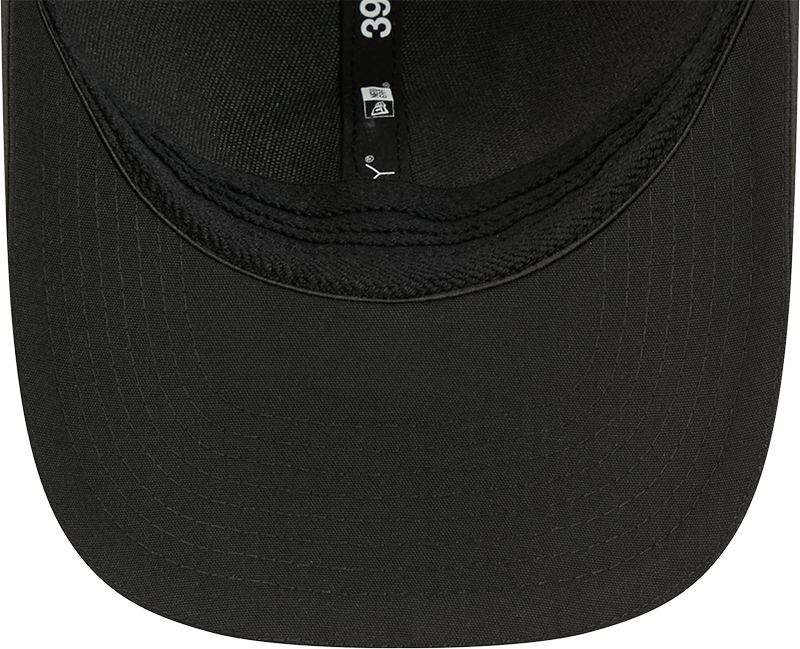 Chicago Bulls New Era Assist Black M-Crown 39THIRTY Flex Hat for Men product image 7, provided for visual reference and