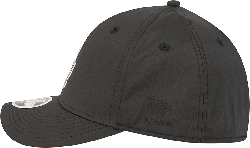 Los Angeles Dodgers New Era M-Crown 39Thirty Metallic Black Performance Flex Fit Hat product image 7, provided for visual