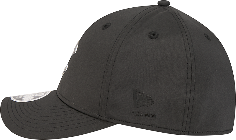 Chicago Cubs New Era M-Crown 39Thirty Metallic Black Performance Flex Fit Hat product image 4, provided for visual reference