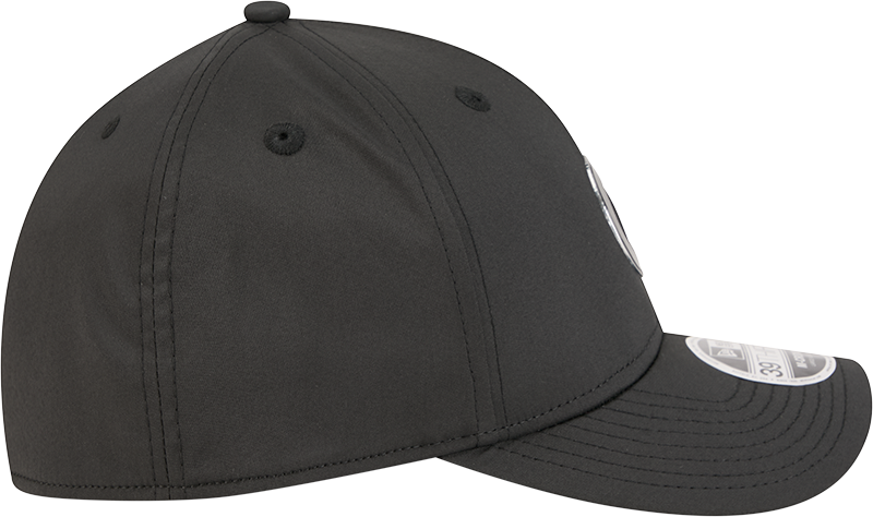 Chicago Cubs New Era M-Crown 39Thirty Metallic Black Performance Flex Fit Hat product image 5, provided for visual reference