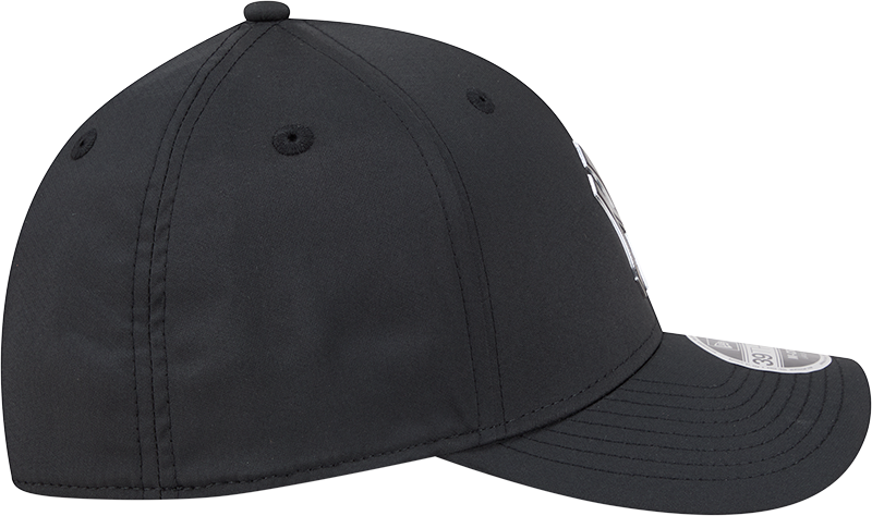 New York Yankees New Era M-Crown 39Thirty Metallic Black Performance Flex Fit Hat product image 6, provided for visual