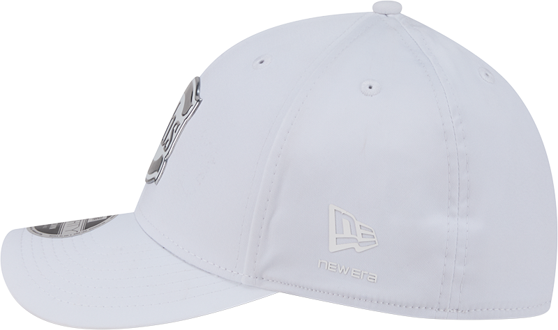 Chicago Cubs New Era M-Crown 39Thirty Alternate 2 Metallic White Performance Flex Fit Hat product image 4, provided for