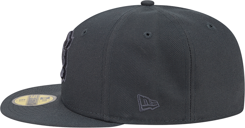 Chicago Cubs Storm Gray 2nd Alternate Logo 59FIFTY Fitted Cap By New Era product image 4, provided for visual reference and