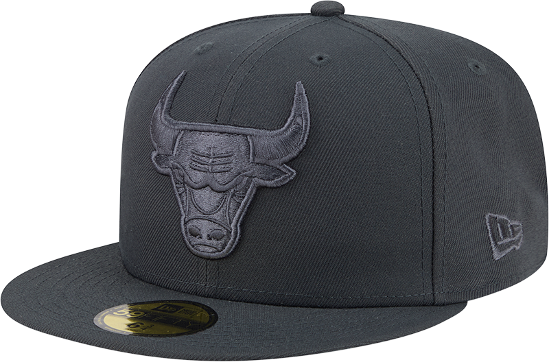 NBA Chicago Bulls Storm Gray Color Pack 59Fifty Fitted Hat for Men product image 1, provided for visual reference and