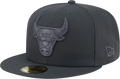 NBA Chicago Bulls Storm Gray Color Pack 59Fifty Fitted Hat for Men product image 1, provided for visual reference and