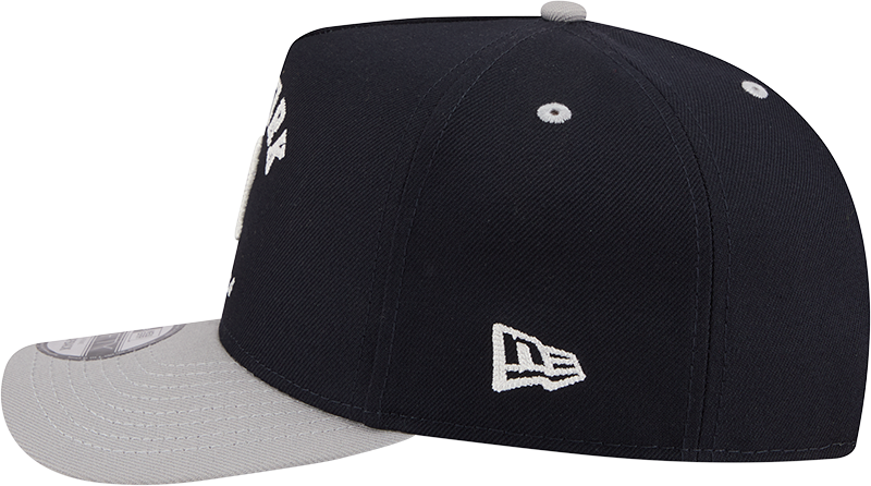 New York Yankees New Era Arched Navy A-Frame 9FIFTY Snapback Hat product image 7, provided for visual reference and product