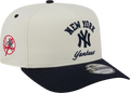 New York Yankees New Era Arched Ivory A-Frame 9FIFTY Snapback Hat product image 1, provided for visual reference and product