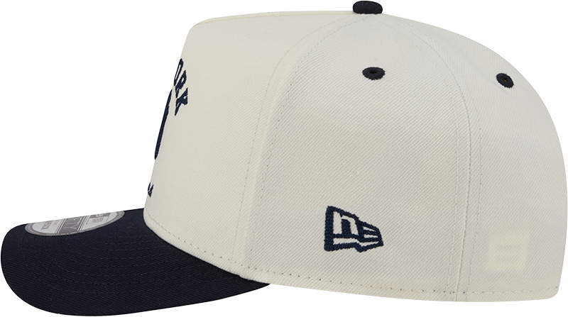 New York Yankees New Era Arched Ivory A-Frame 9FIFTY Snapback Hat product image 7, provided for visual reference and product