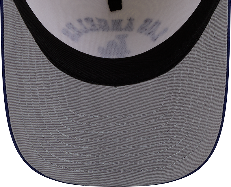 Los Angeles Dodgers New Era Arched Ivory A-Frame 9FIFTY Snapback Hat product image 5, provided for visual reference and